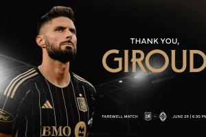 乐鱼平台-2年37场5球3助！洛杉矶FC官方：38岁吉鲁本月离队 据悉将加盟里尔